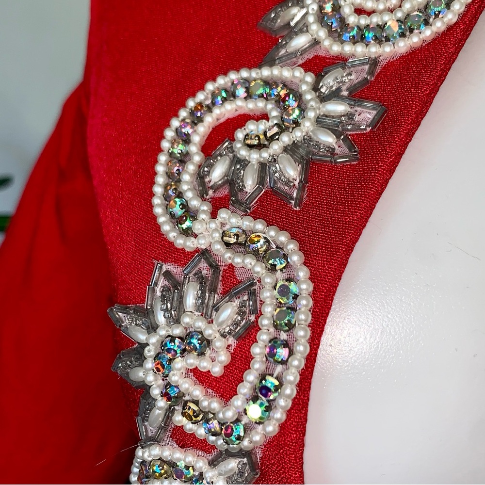 v i n t a g e :: Gorgeous Casadei Embellished Jewel Fitted Blazer - Picture 5 of 15